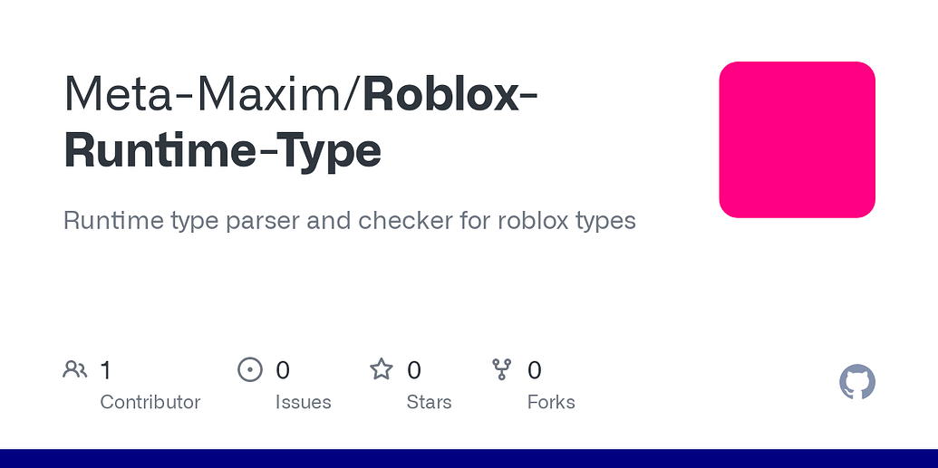 Runtime Type Checker that reads types in Luau format - Community ...