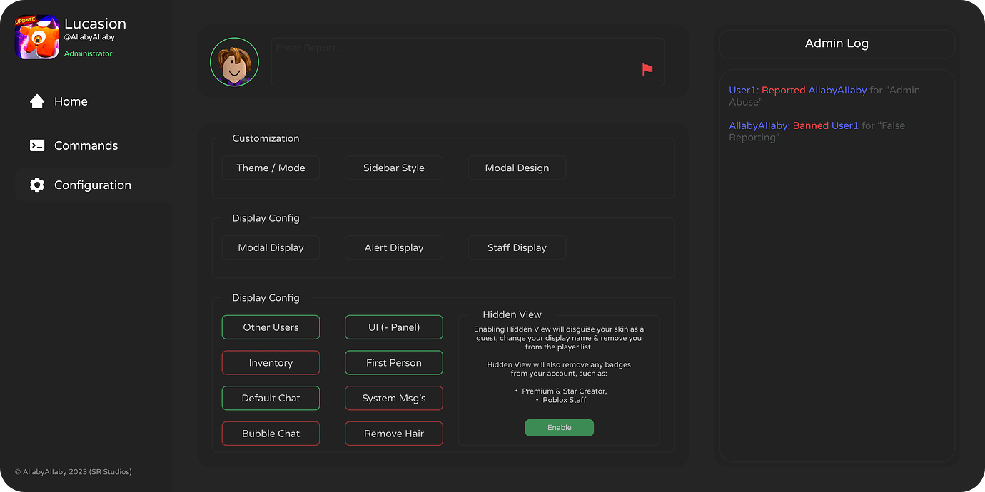 UI Feedback - Sr - Creations Feedback - Developer Forum | Roblox