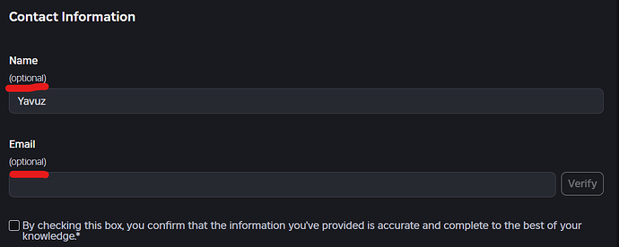 DSA Report Form shows invalid email error after “429 Too Many
