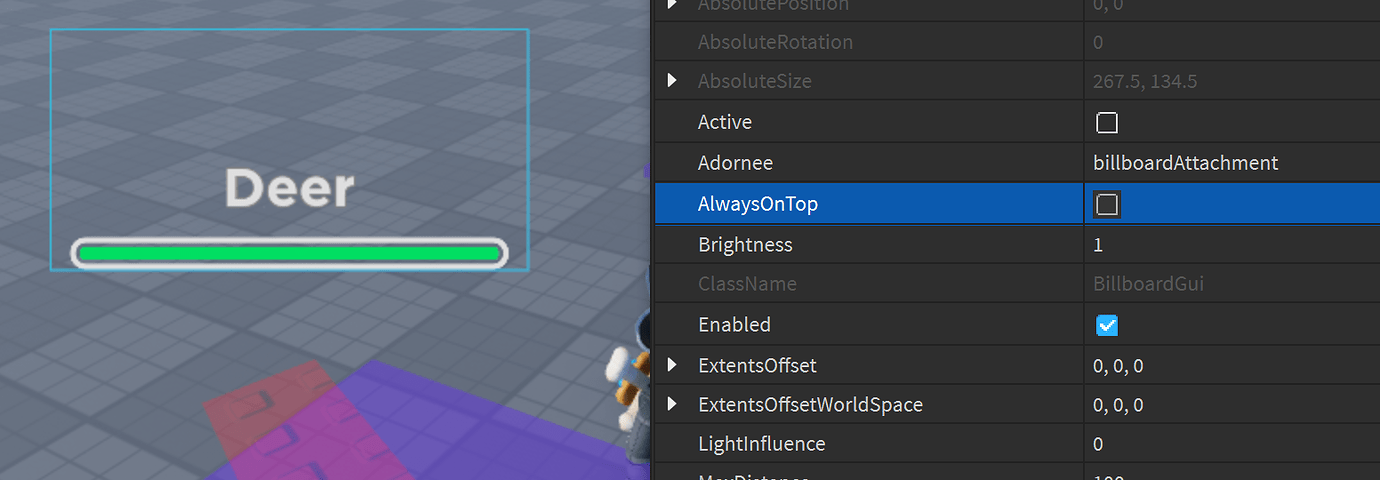 BillboardGui.LightInfluence = 0 makes my white gui gray - Engine Bugs ...