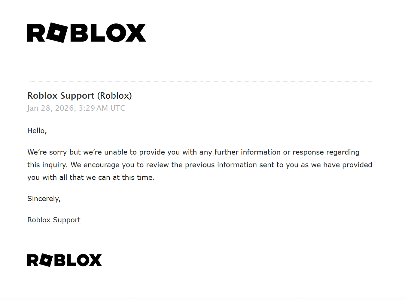 Roblox Account Got Hacked, Roblox Support Is Broken With No Response ...