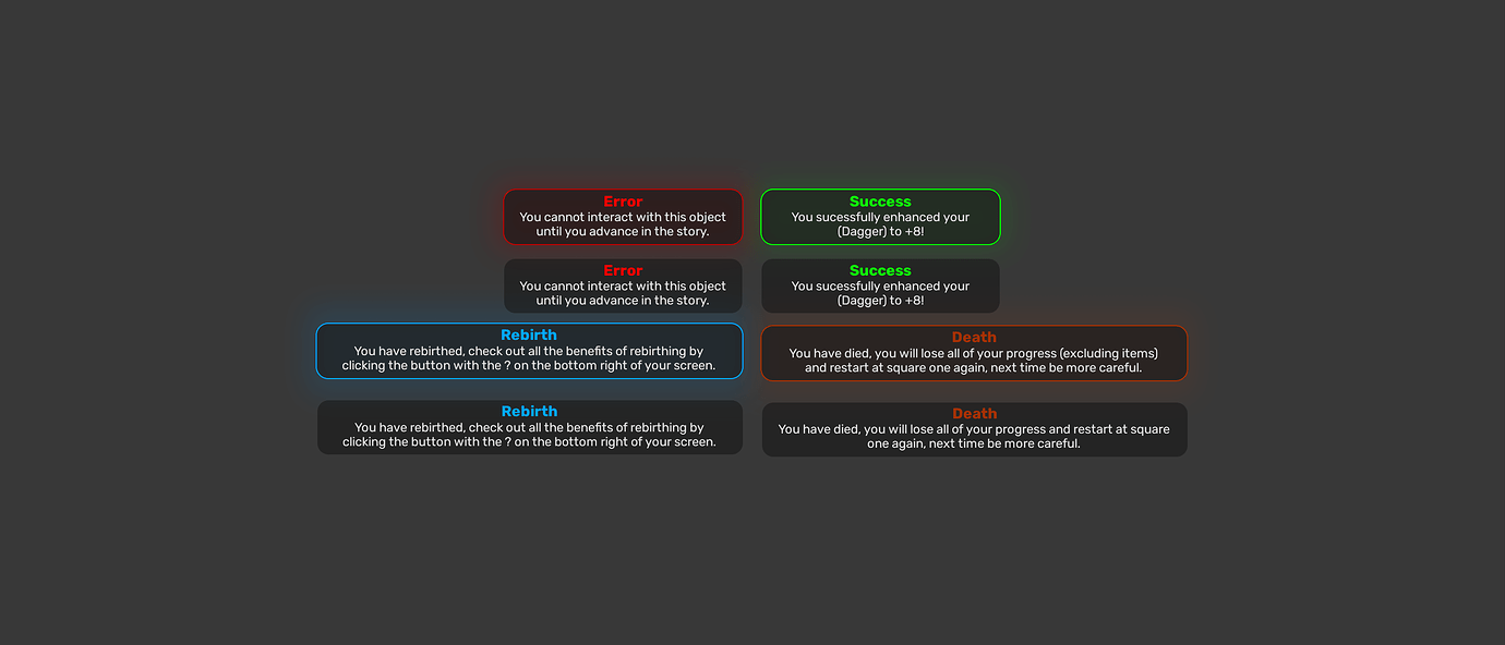 Notification UI - Creations Feedback - Developer Forum | Roblox