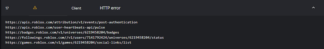 HTTP warning error from client-side - Engine Bugs - Developer Forum ...