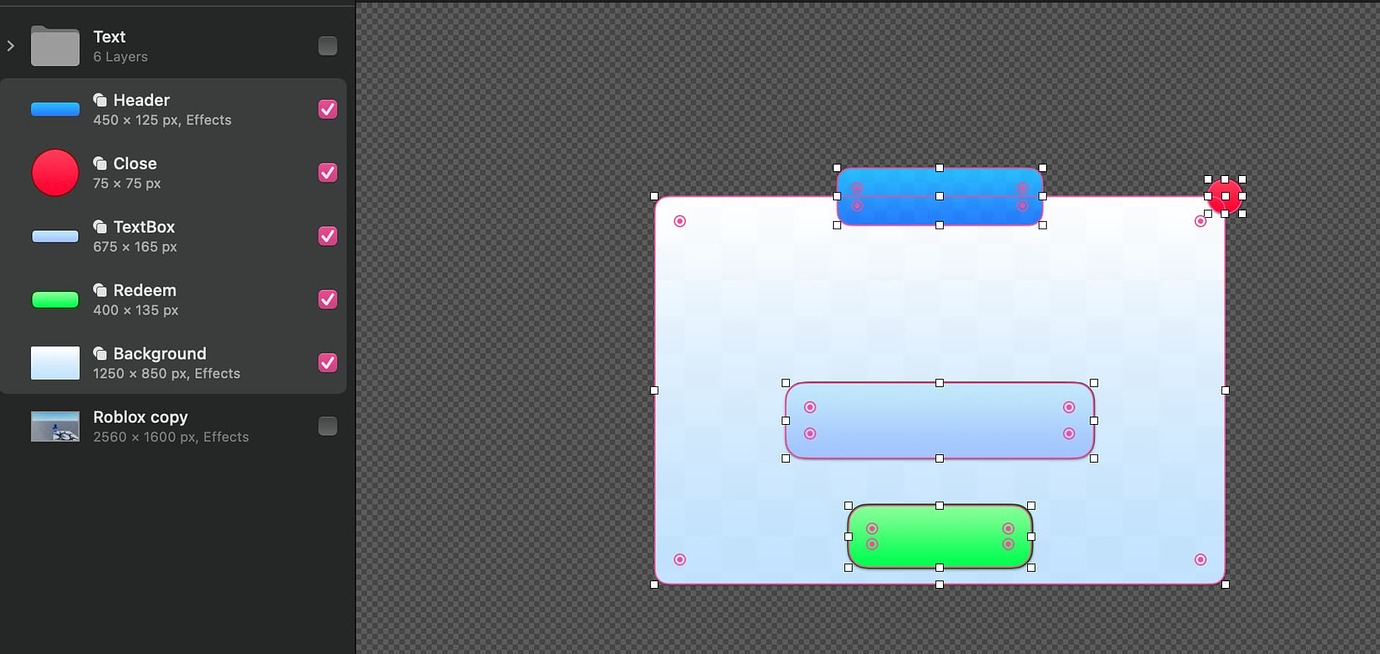 I need help with my UI - Art Design Support - Developer Forum | Roblox