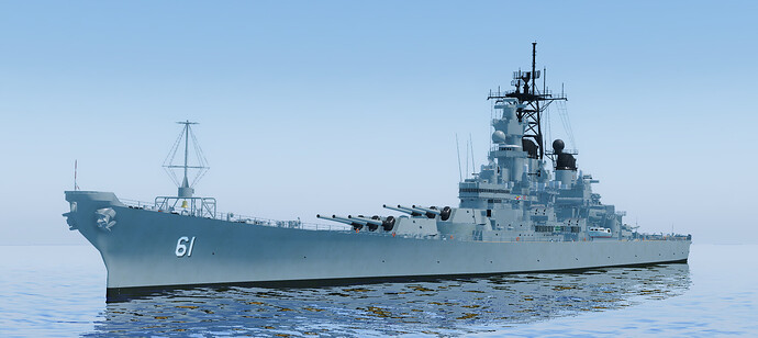 BB61 USS Iowa II