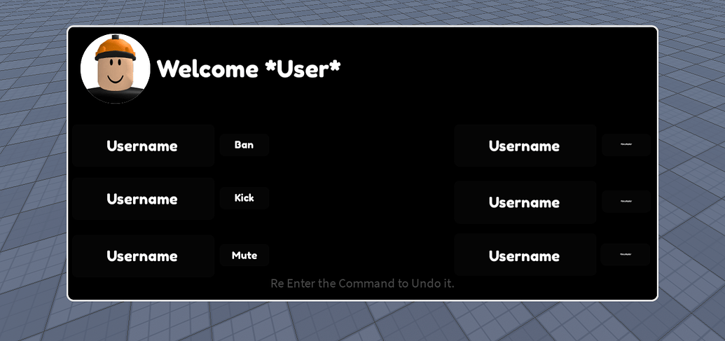 Admin Pannel Feedback - Art Design Support - Developer Forum | Roblox