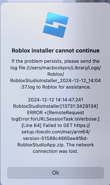 Roblox studio won't update - Platform Usage Support - Developer Forum ...
