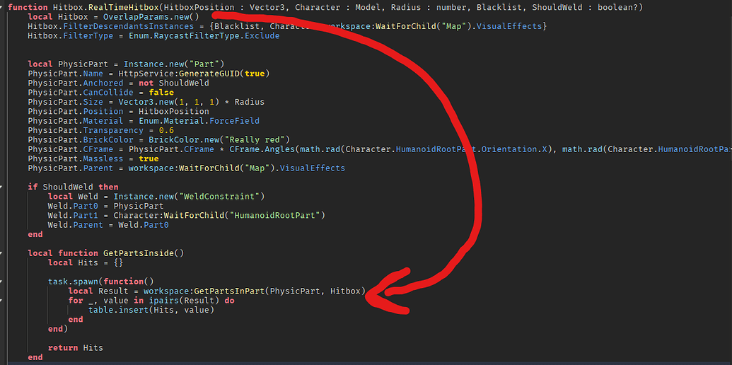 A better way to make this hitbox? - Scripting Support - Developer Forum ...