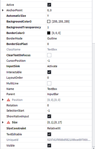 AutomaticSize not functioning properly - Scripting Support - Developer ...