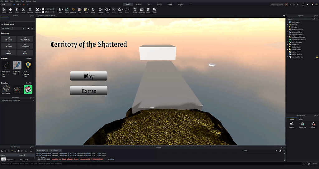 Studio UI Issue - Platform Usage Support - Developer Forum | Roblox