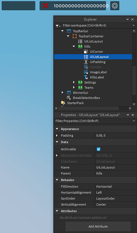 Help with setting position and size - Scripting Support - Developer ...