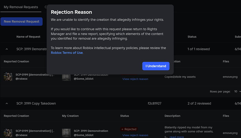 Am I doing Removal Requests right? - Platform Usage Support - Developer ...