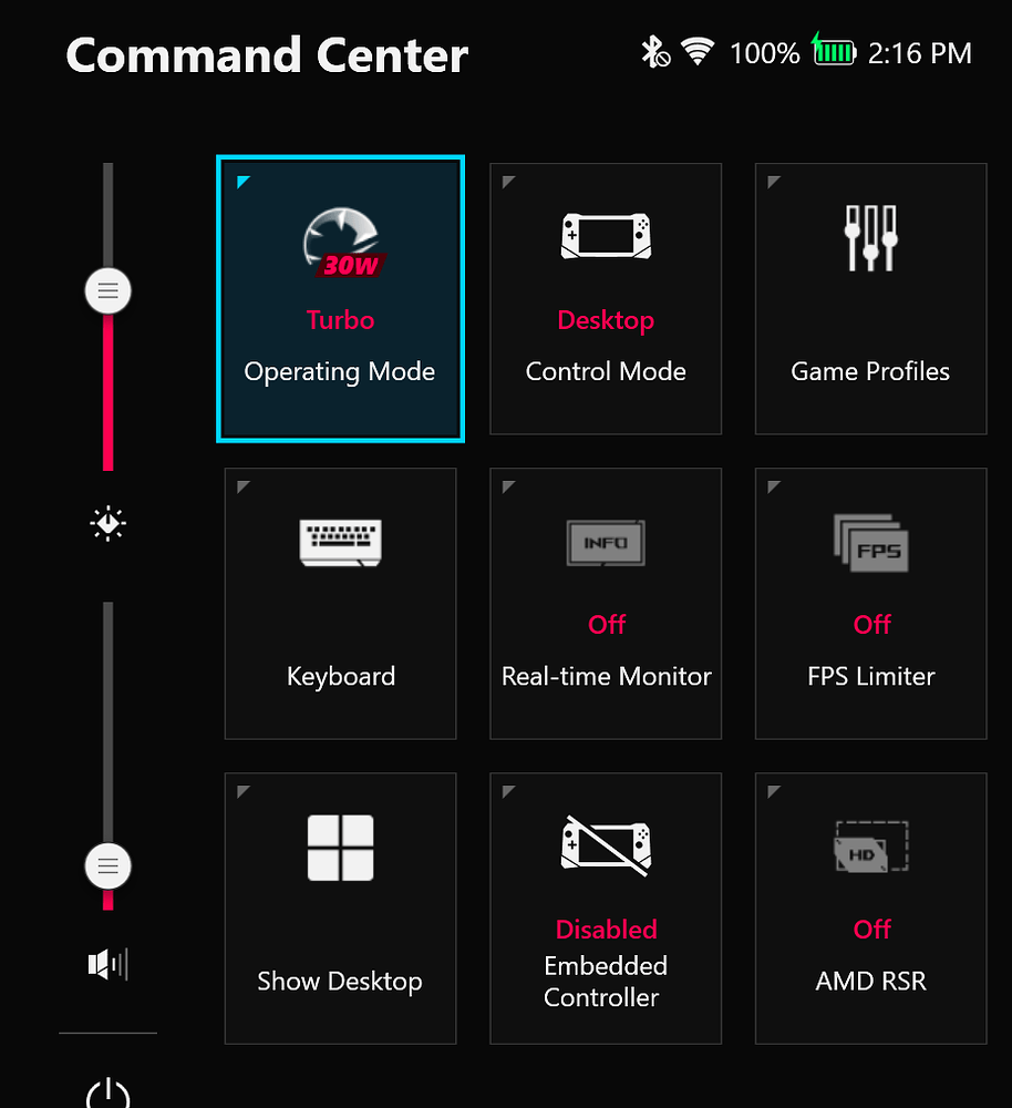 Asus Rog Ally Recognized only as a console while docked and in Desktop ...