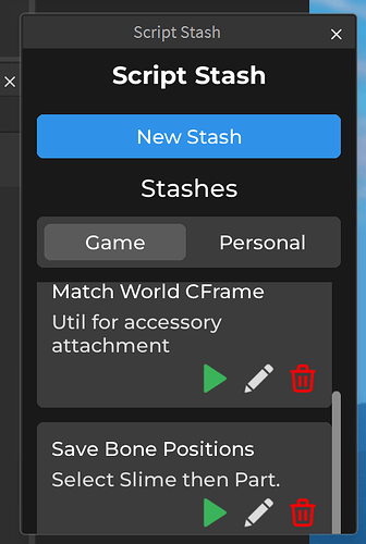 [PLUGIN] Script Stash - Save, edit, share, and run your command scripts ...