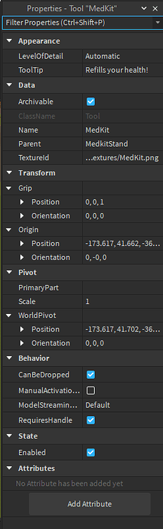How do you make a tool stuck on a part? - Scripting Support - Developer ...