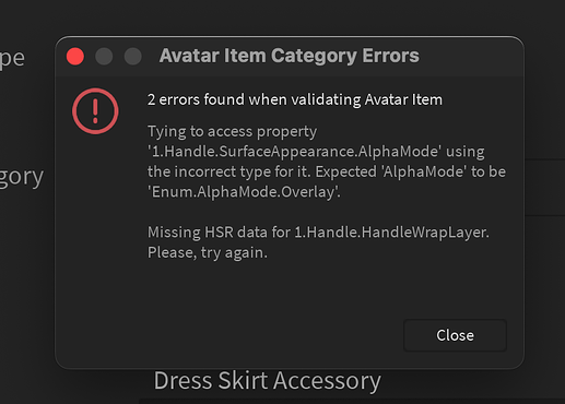 Why i cant upload ugc clothing with alpha texture? - Platform Usage ...