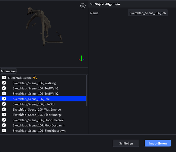 Roblox Studio GLB Import Stretched Broken Animation From Sketchfab 2 578x500 