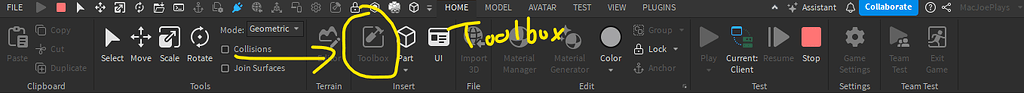 Toolbox is Disabled! - Platform Usage Support - Developer Forum | Roblox