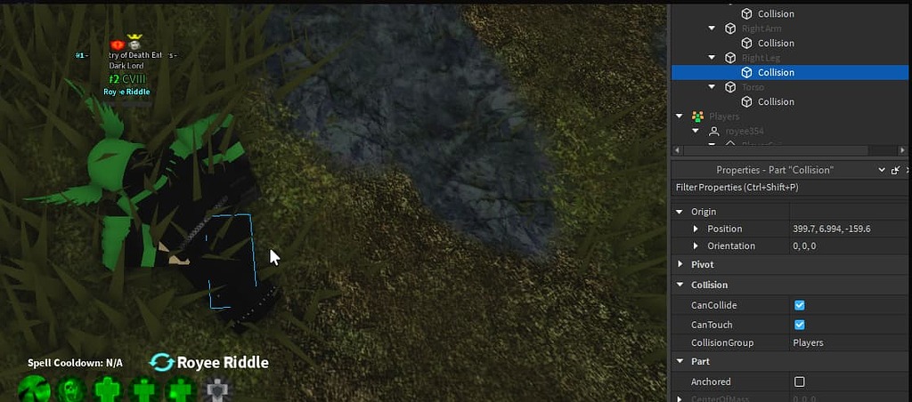 Ragdoll limbs not colliding properly with each other - Scripting ...