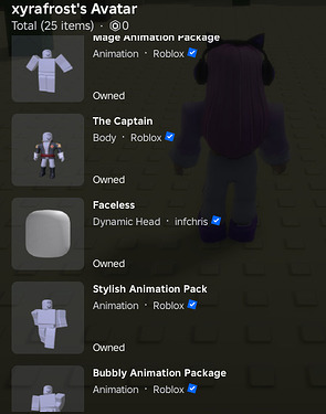 Avatar Inspect Menu does not display Moods - Engine Bugs - Developer ...