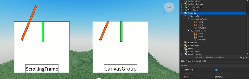 Rotated UI elements don't work with ScrollingFrames - Scripting Support ...