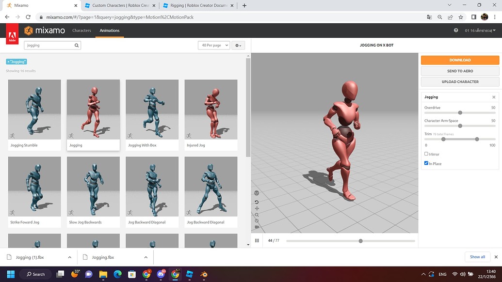 Mixamo character and animation problem - Art Design Support - Developer ...
