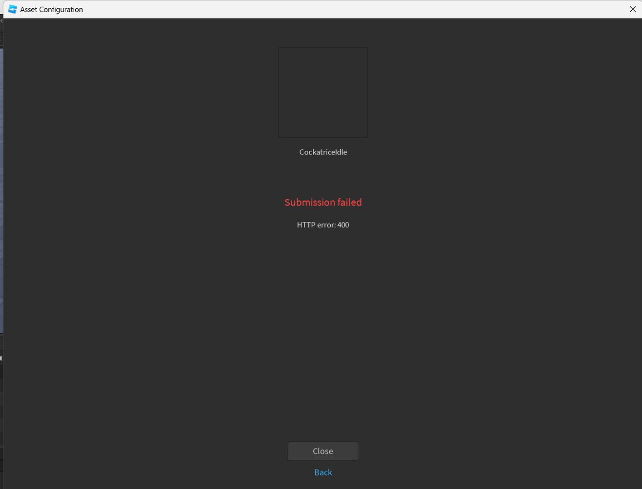 Unable to upload animations - Studio Bugs - Developer Forum | Roblox