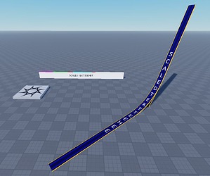 Fig 2 - The screen module correctly aligning itself to the screen model parts