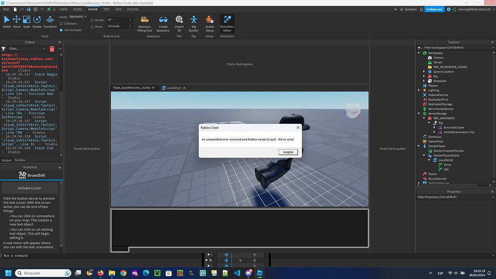 Animator Editor Bug - Scripting Support - Developer Forum | Roblox