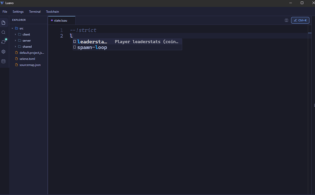 Luano — The All-in-One Code Editor for Roblox - Community Resources ...