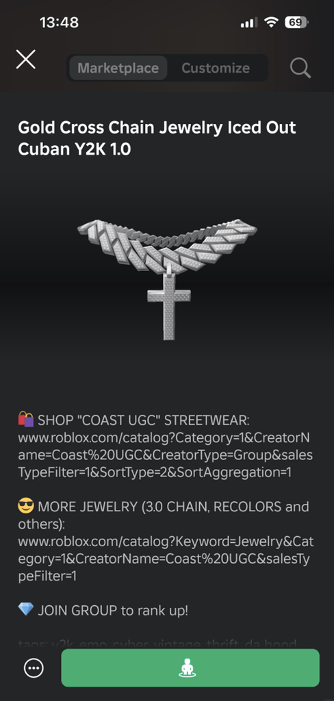 how to copy roblox link on mobile