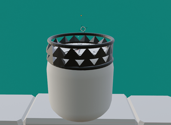 The crown of clock