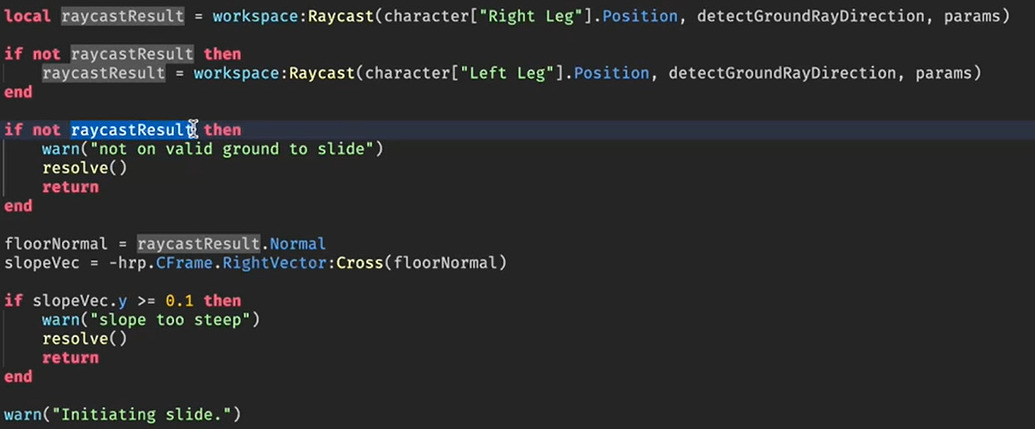 Slope Script Slope detection? - Scripting Support - Developer Forum | Roblox