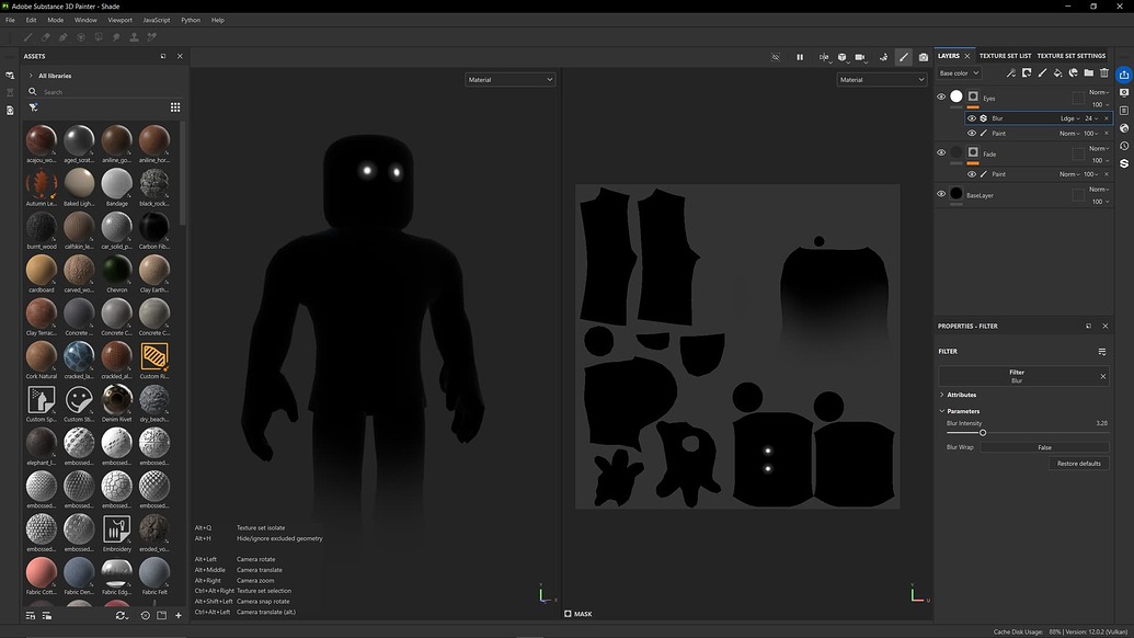 SurfaceAppearance.AlphaMode.Transparency renders in bands when model is ...