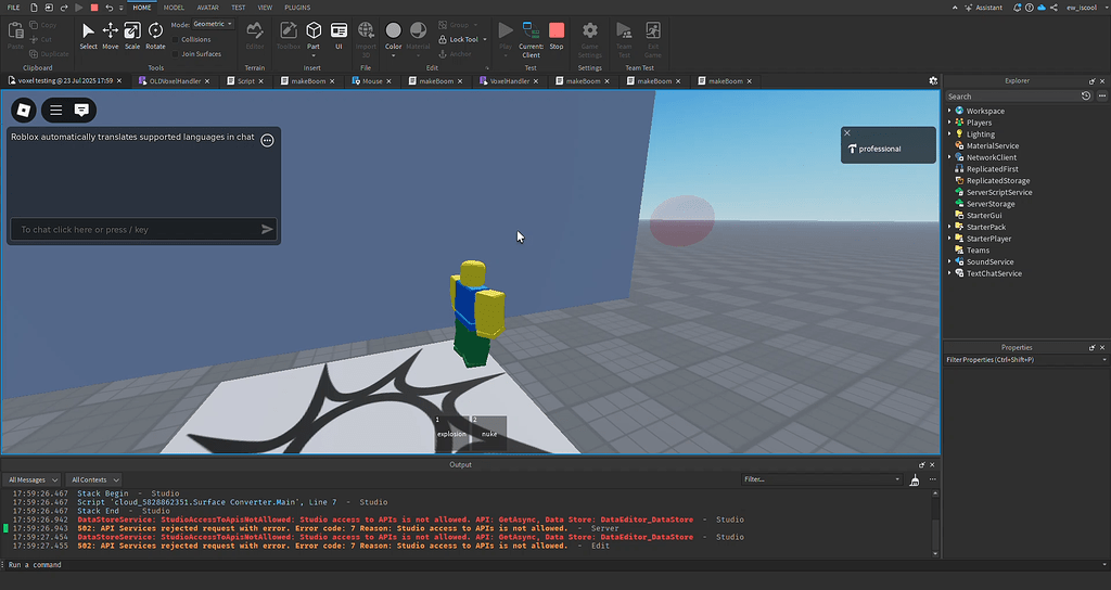 Generic voxel generator - Code Review - Developer Forum | Roblox