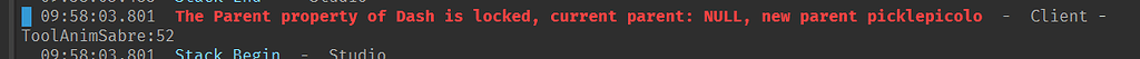 Why does this error come up? - Scripting Support - Developer Forum | Roblox