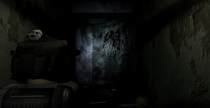 Second Hallway View of (Overgrown Heavy Fan Module | In-game)