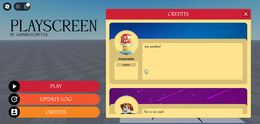 Main Menu - Amazing UI - Fully Scripted - Creations Feedback ...