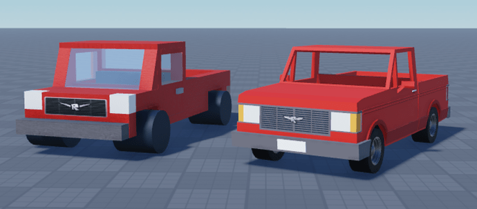 Roblox Rocar Remade some classic roblox cars - Creations Feedback - Developer Forum ...