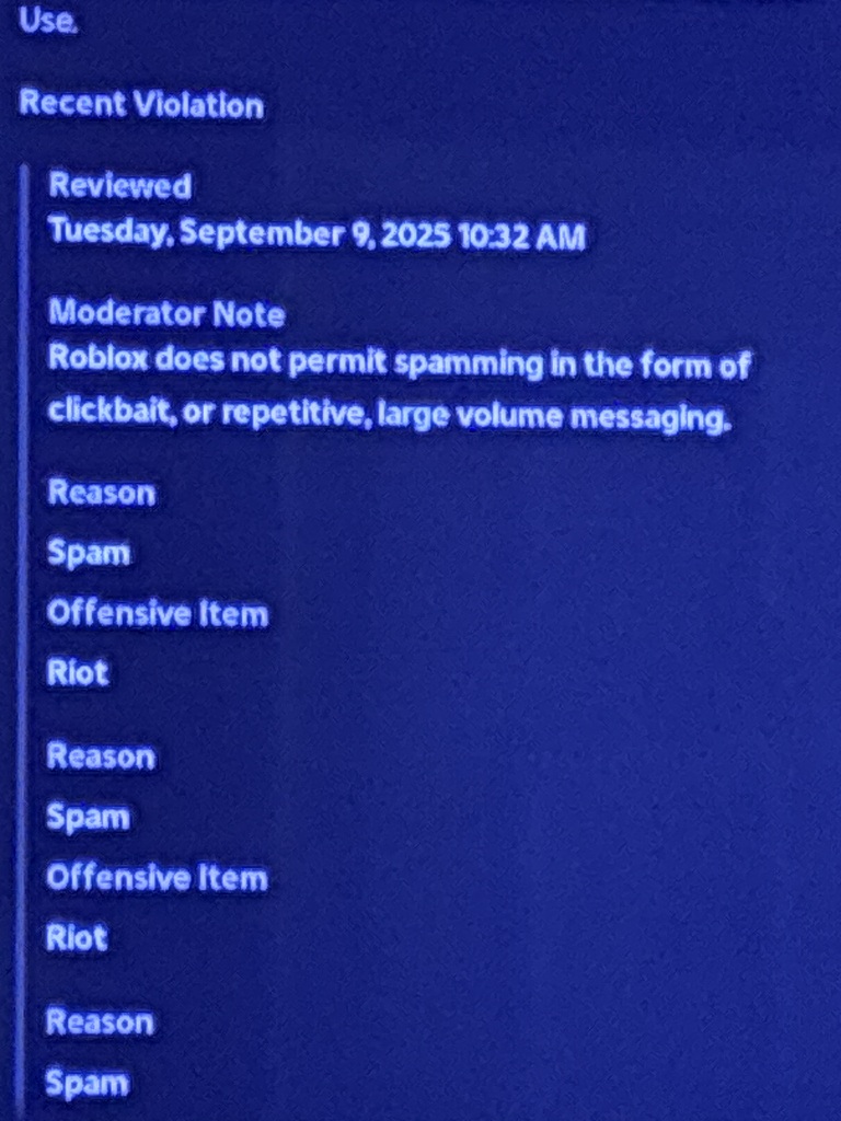 Got kicked from game for using a feature in the game - Platform Usage ...