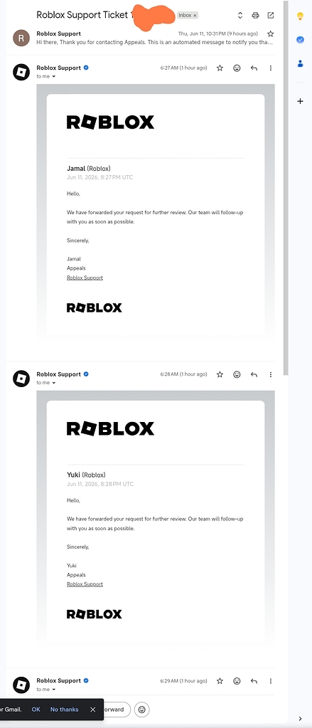 Roblox Support so bad - Platform Usage Support - Developer Forum | Roblox