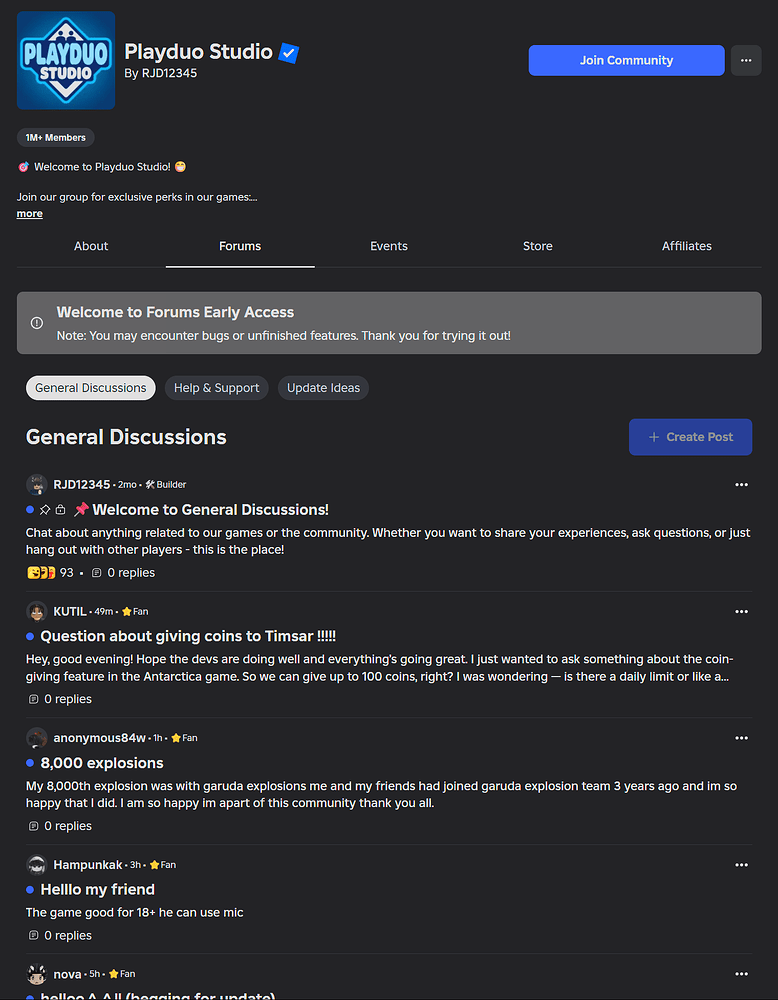 The Community Forums are still not fully released - Platform Usage ...