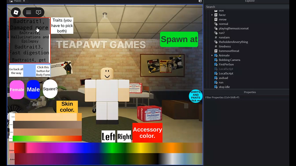 Weird error for buttons - Scripting Support - Developer Forum | Roblox