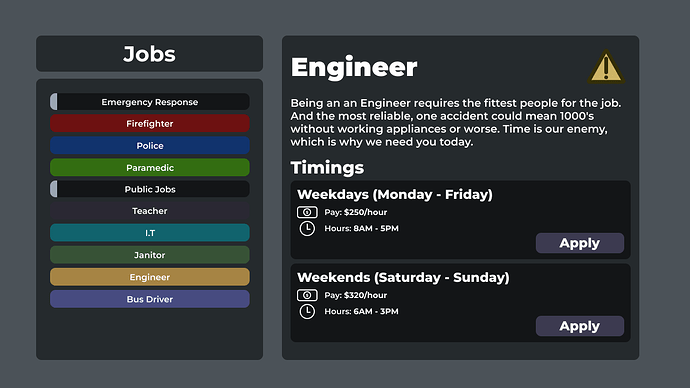 Job UI Thumbnail