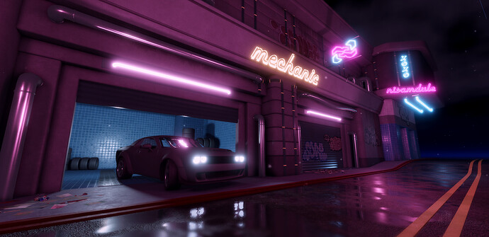 Neon Shift: Midnight Mechanic