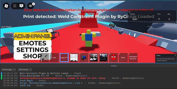 How to make the whole server see a part from a tool - Scripting Support ...