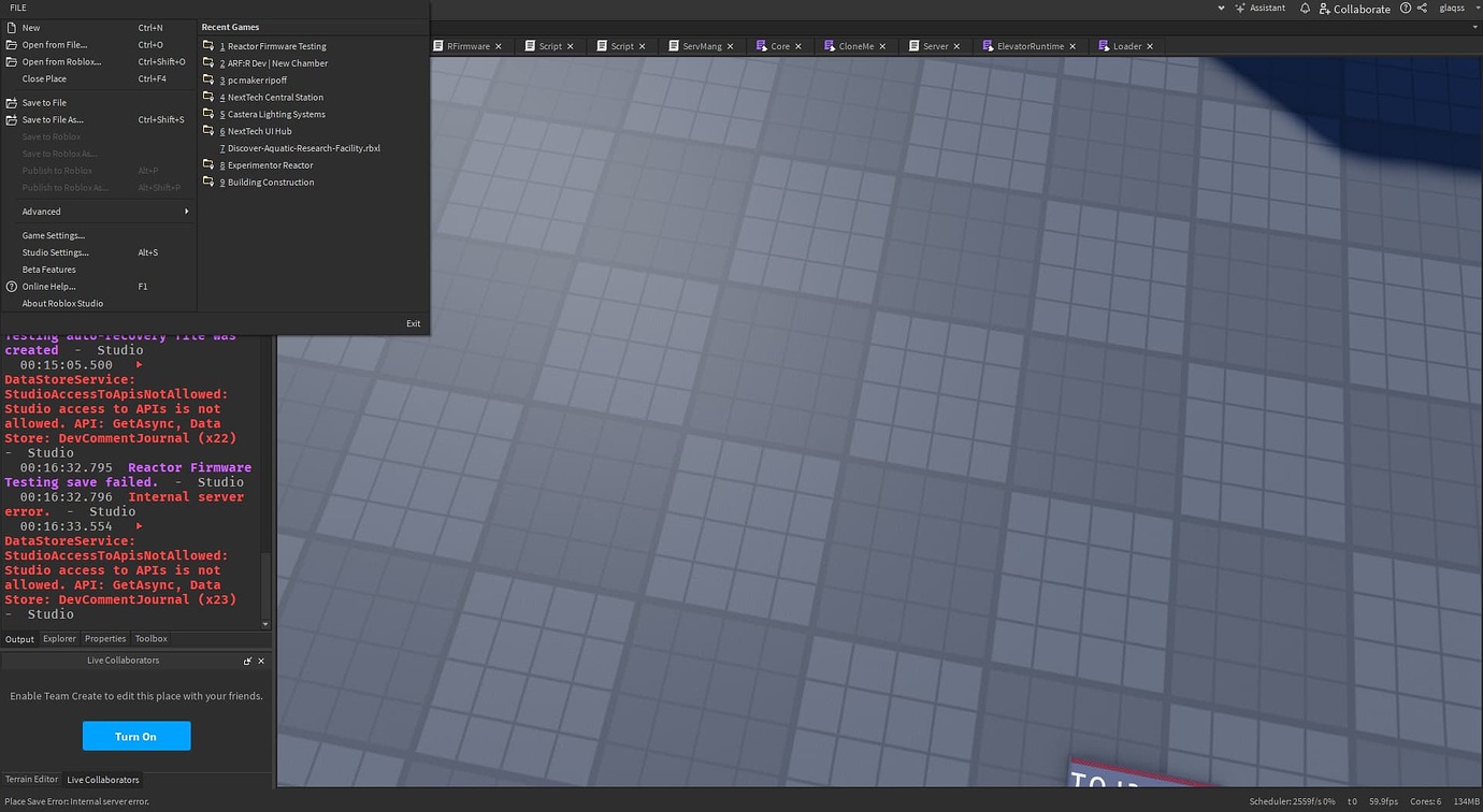 Unable to publish experiences - Studio Bugs - Developer Forum | Roblox