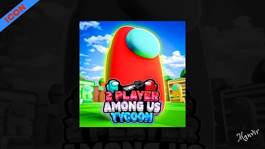 2 Player Among Us Tycoon Icon watermarked