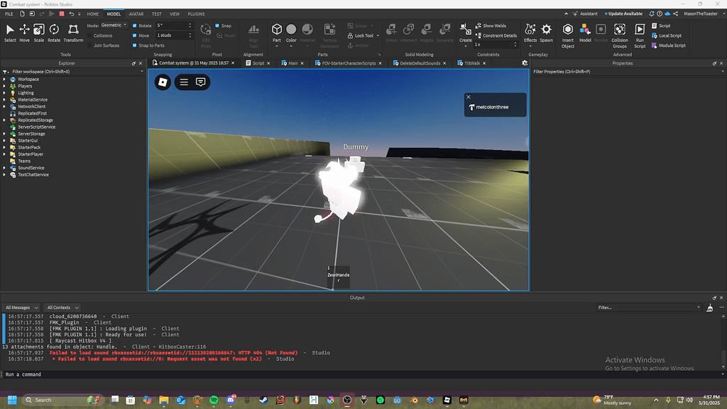Knockback not feeling good - Scripting Support - Developer Forum | Roblox
