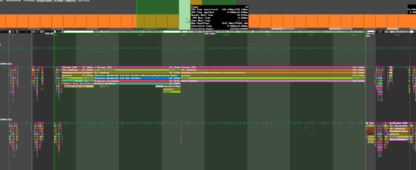 Long server frame times on initial replication - Engine Bugs ...